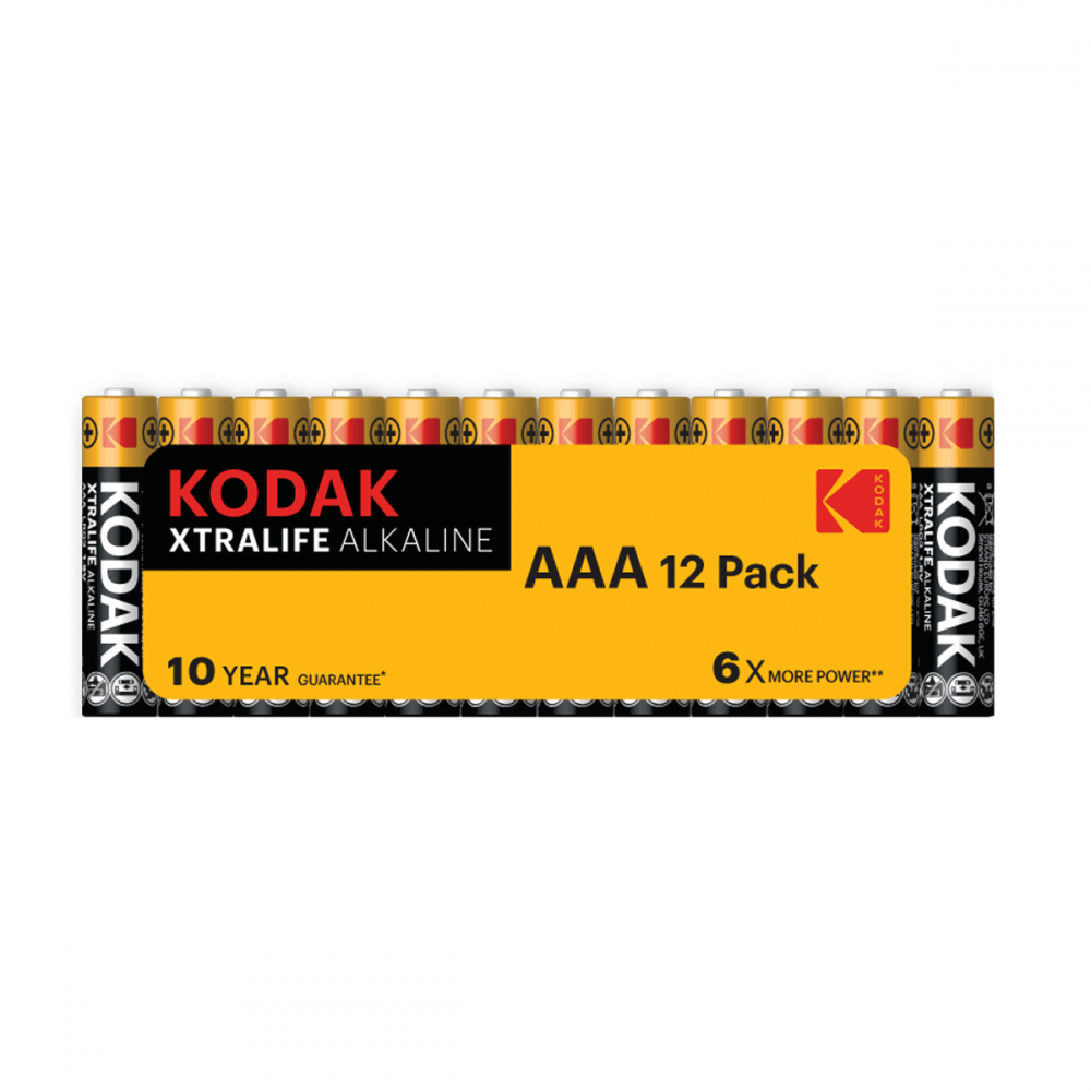 KODAK XTRALIFE ALKALIN 8+4 İNCE PİL 12'Lİ